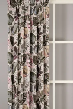 Adam och Eva beige-rosa gardiner