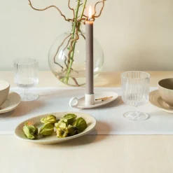 Airy beige löpare 35X120 - Ekelunds Linneväveri