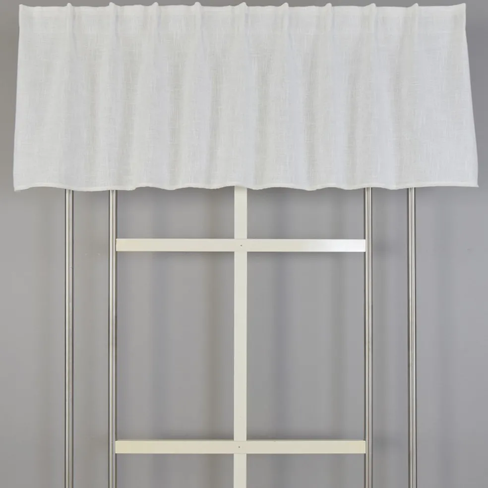 Alan Offwhite Gardinkappa med Linne-look