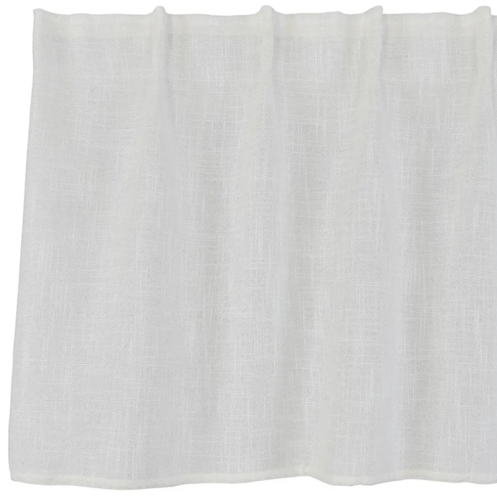 Alan Offwhite Gardinkappa med Linne-look