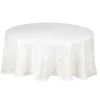 Alan offwhite rund bordsduk Ø200cm