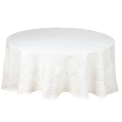 Alan offwhite rund bordsduk Ø200cm