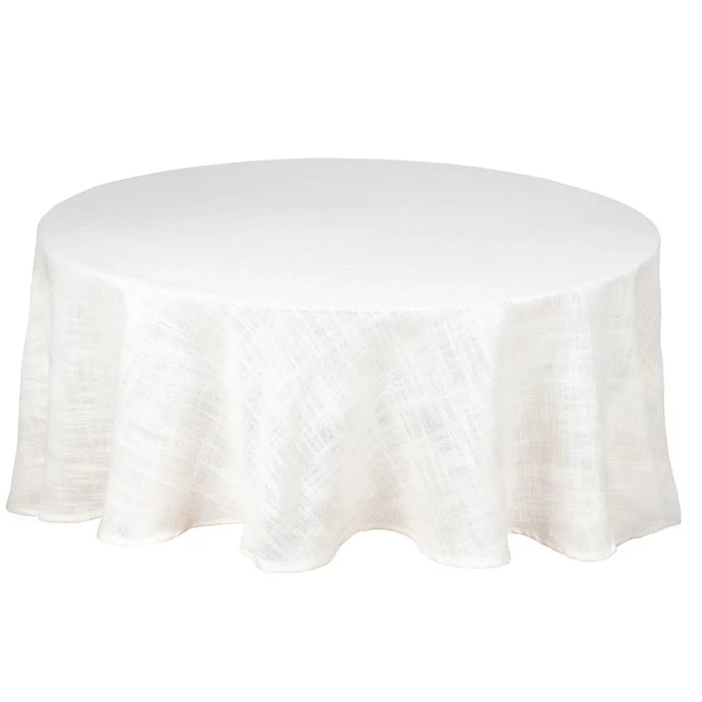 Alan offwhite rund bordsduk Ø200cm