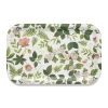 Blomsterlund grön - Bricka 33xc21cm