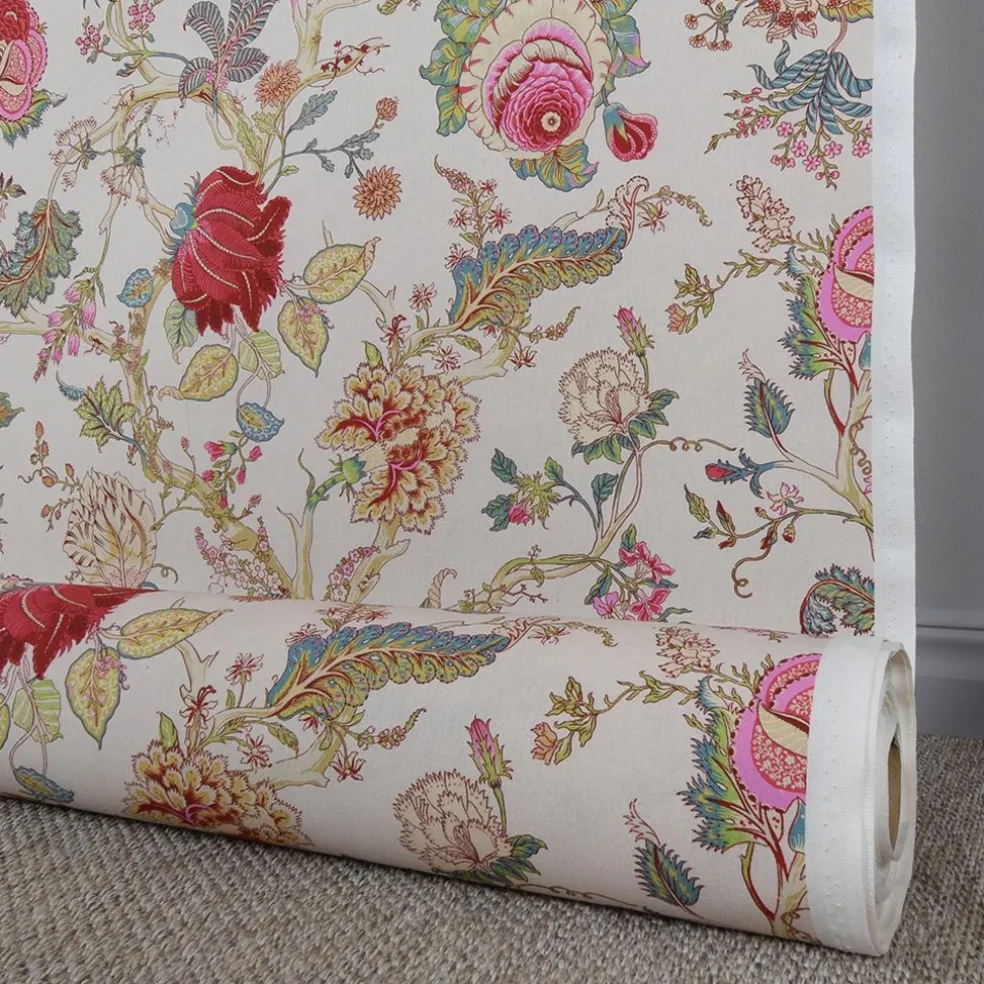 Ceylan beige-multi tyg