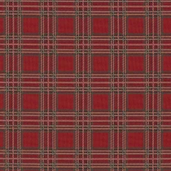 Check Classic Holiday gobeläng – Klassisk jultextil i rutmönster
