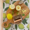 Citroner löpare 35X120 - Ekelunds Linneväveri
