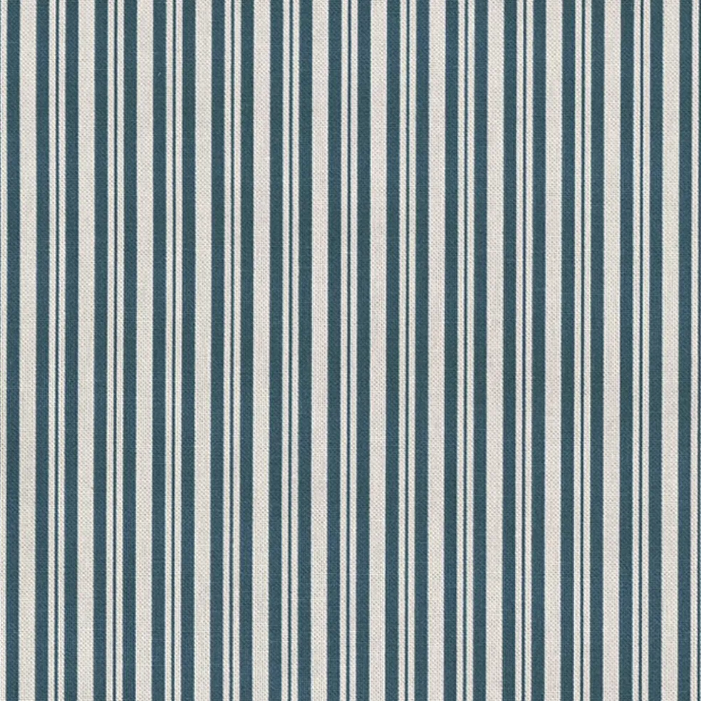 Classic Stripe Scene blå randigt tyg