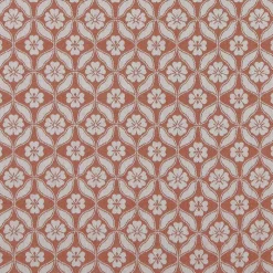 Clover terracotta tyg