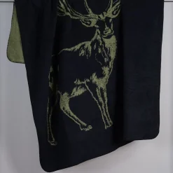 Deer grön filt