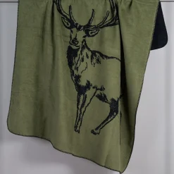 Deer grön filt