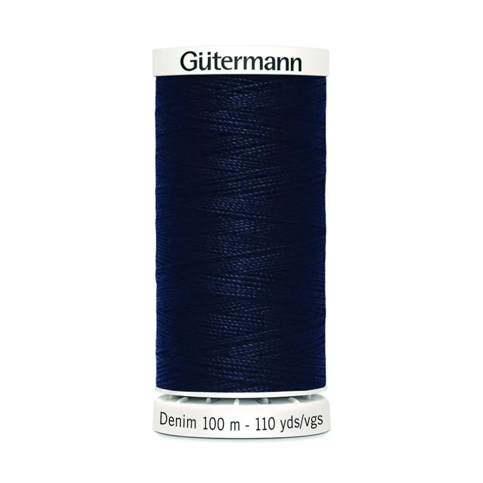Denimtråd 100m Col.6756 blå