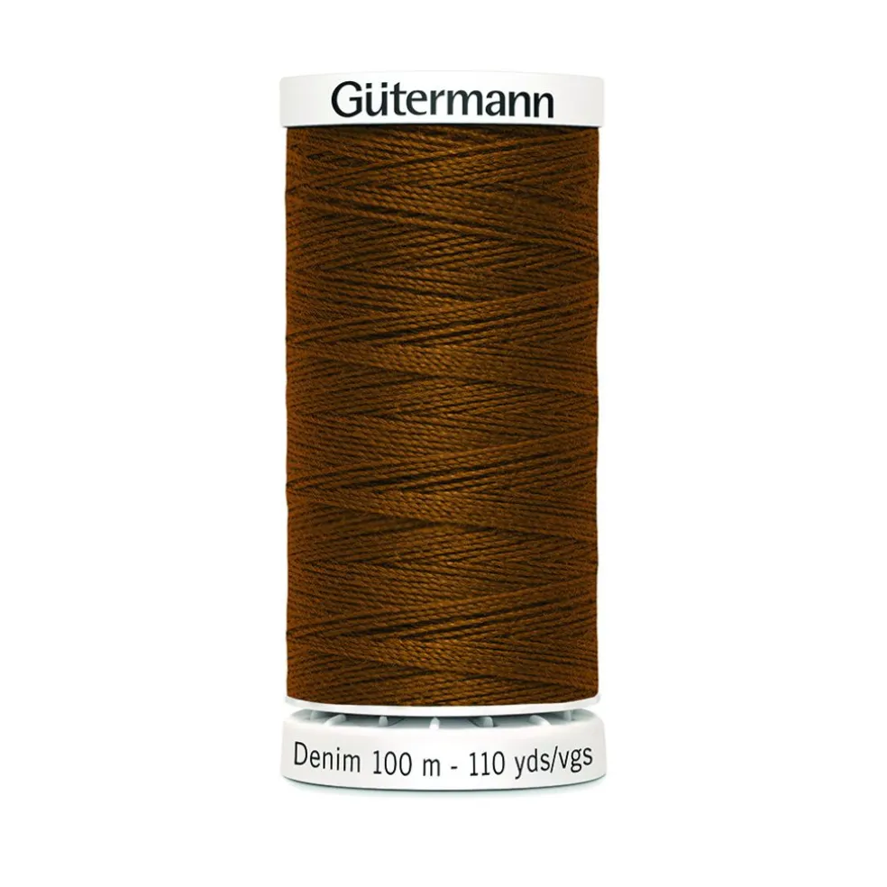 Denimtråd 100m Col.2040 rostbrun