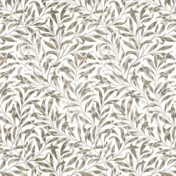Ester beige tyg – klassiskt bladmönster i beige