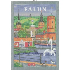 Falun kökshandduk 35X50 - Ekelunds Linneväveri