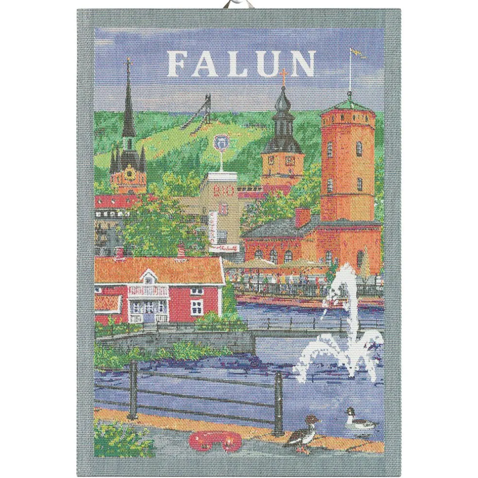 Falun kökshandduk 35X50 - Ekelunds Linneväveri