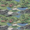 Fjällängar grå-grön tyg