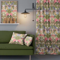 Fjärilsblom multi gardin