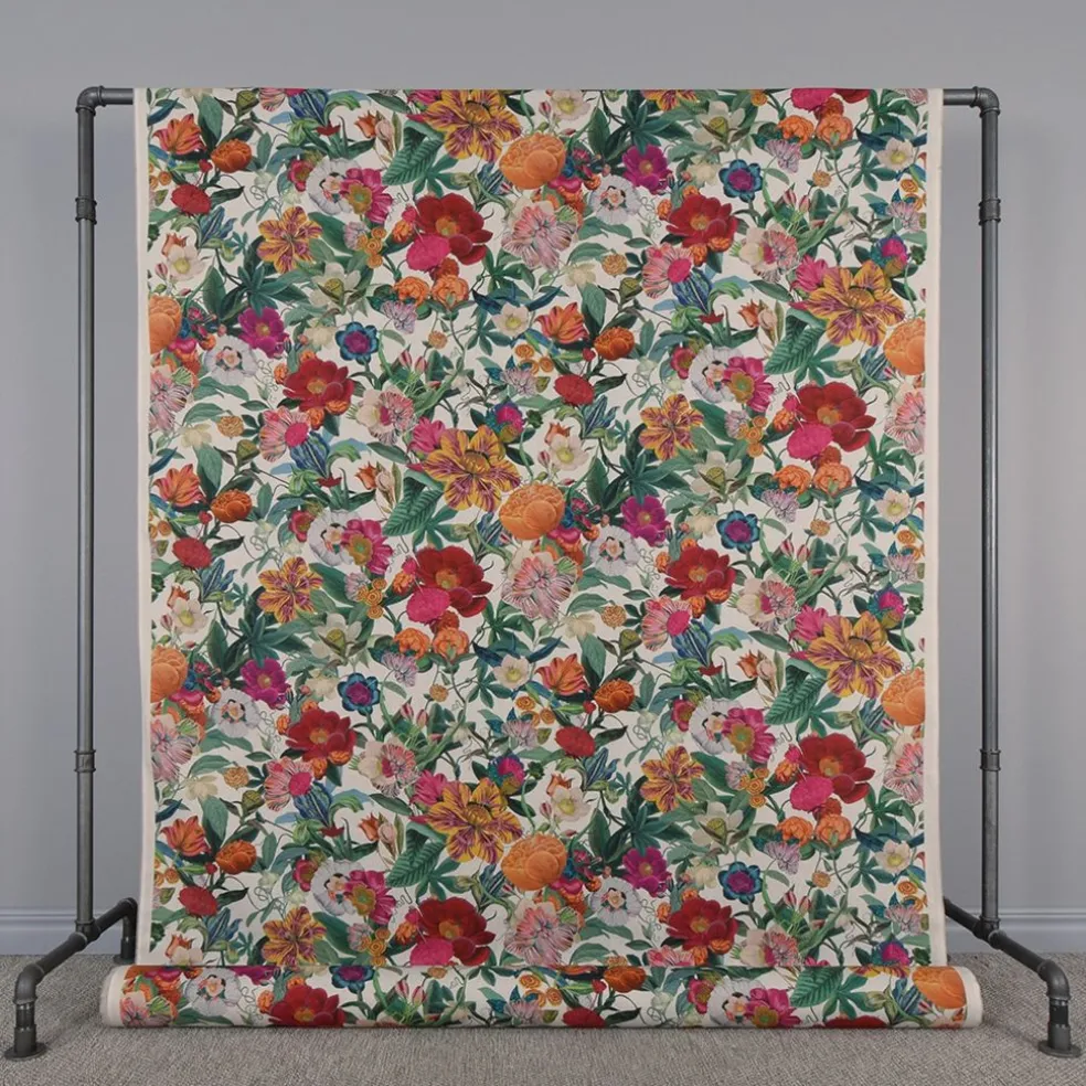 Flashy Floral tyg - Linnelook