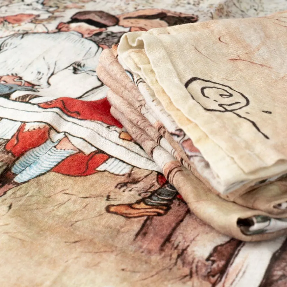 Frukost kökshandduk - Carl Larsson