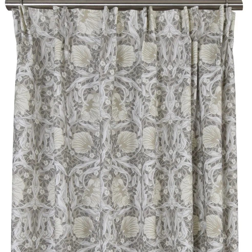 Grace beige gardiner - Klassisk blommig Arts and Crafts design