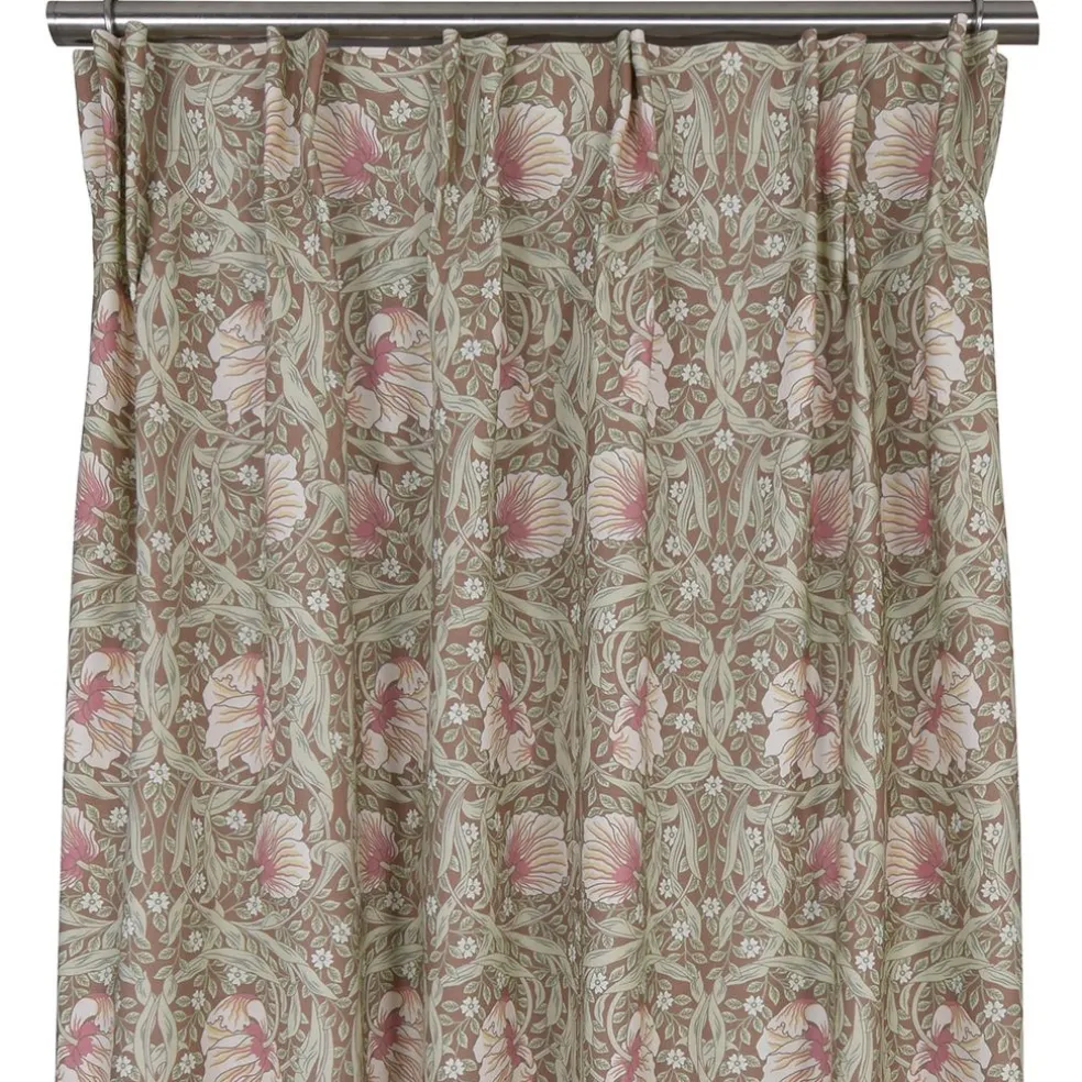 Grace brun gardiner - Klassisk blommig Arts and Crafts design