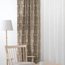 Grace brun gardiner - Klassisk blommig Arts and Crafts design