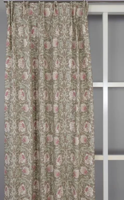 Grace brun gardiner - Klassisk blommig Arts and Crafts design