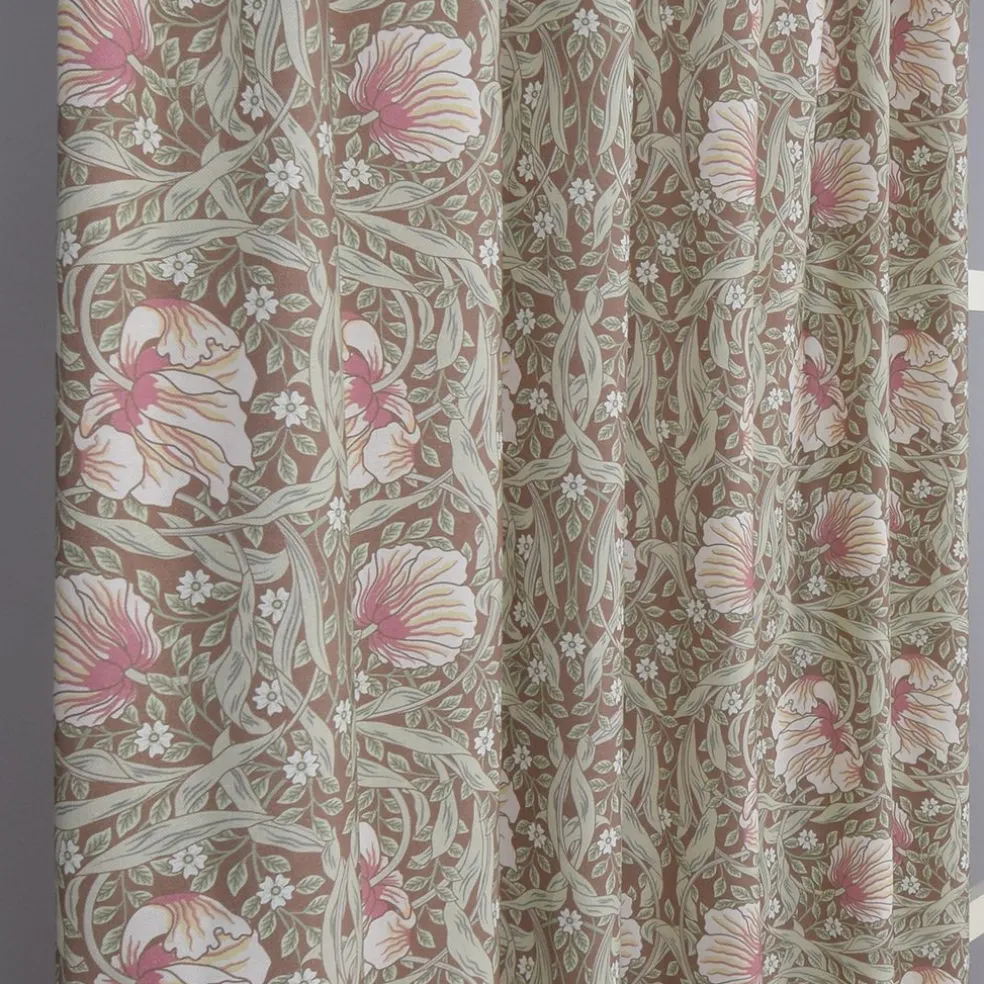 Grace brun gardiner - Klassisk blommig Arts and Crafts design