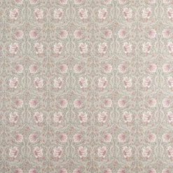 Grace dimmgrön tyg - Klassisk blommig Arts and Crafts design
