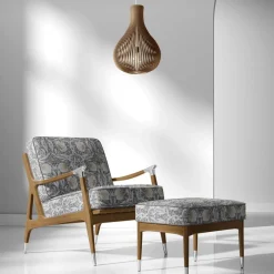 Grace mullvad gobeläng - Klassisk blommig Arts and Crafts design