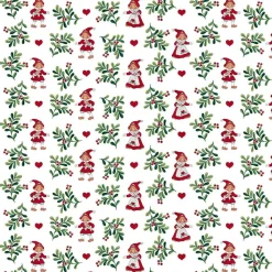 Hjärtans jul vit
