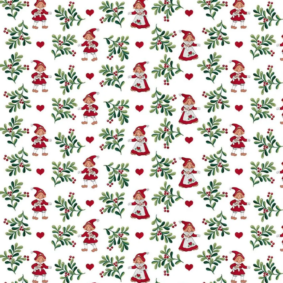 Hjärtans jul vit