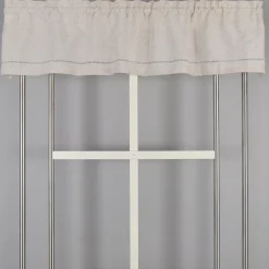 Hålsöm linne 35cm gardinkappa metervara