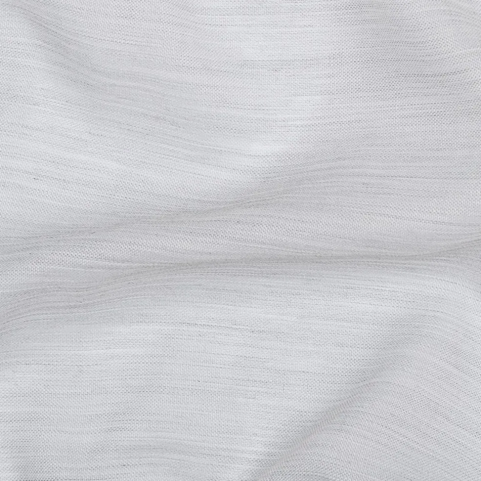 Hotellgardin Monterosso silver tyg metervara med tyngdband 300cm