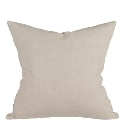 Iris offwhite kuddfodral 48x48cm vackra irisblommor i milda färger