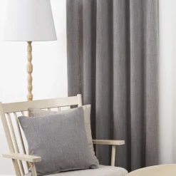 James grå gardiner – Modern linne-look med lyxigt fall