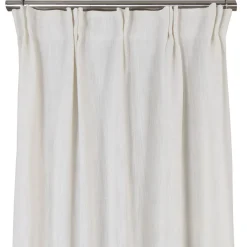 James offwhite gardiner – Modern linne-look med lyxigt fall