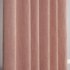 James rosa gardiner – Modern linne-look med lyxigt fall