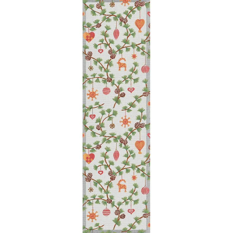 Julefröjd löpare 35x120 - Ekelunds Linneväveri