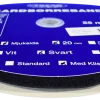 Kardborreband mjuk klister svart 20mm - 25m rulle