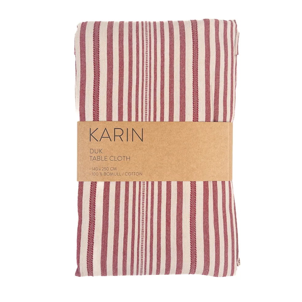 Karin röd duk