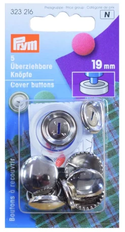 Klä-på-knapp 19 mm