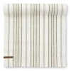 Linara beige löpare 35x120 cm – Randig bordslöpare