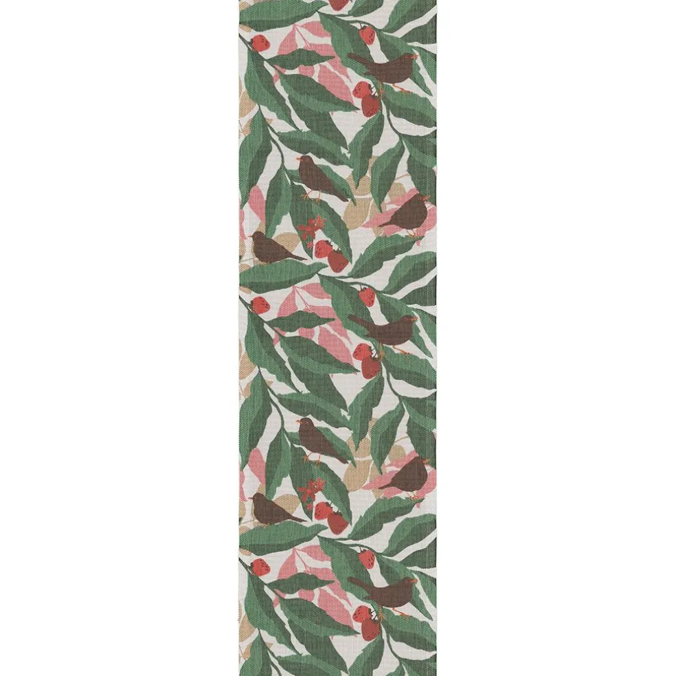 Lövkvist löpare 35x120 - Ekelunds Linneväveri