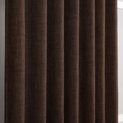 Milo mörkbrun gardiner – Tidlös design med fin struktur