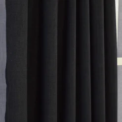 Milo svart gardiner – Tidlös design med fin struktur