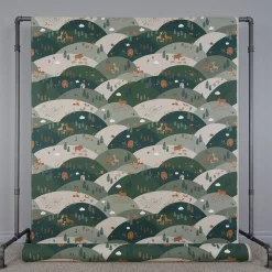 Mountain forest animals tyg