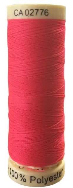 Neonrosa tråd