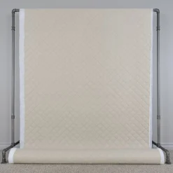Niva XL ljusbeige fuskskinn